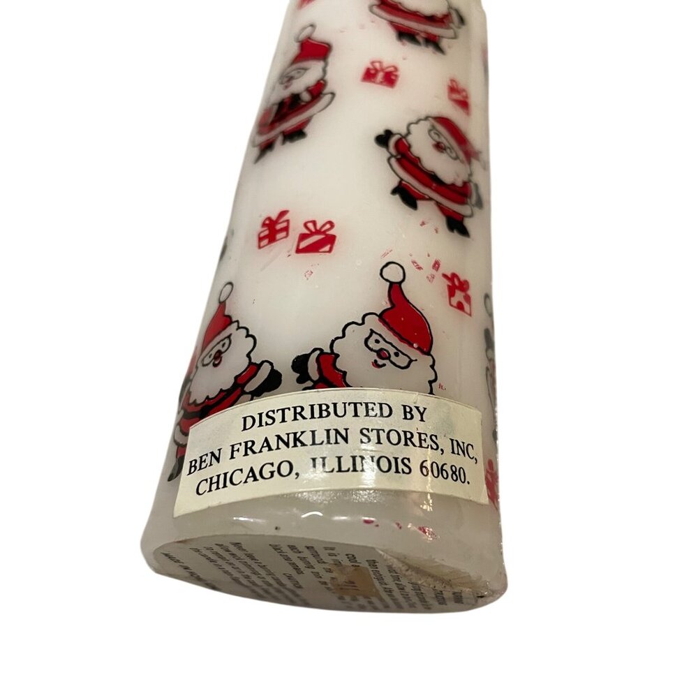 Vintage Santa Claus Candle NEW Old Stock - Picture 4 of 8